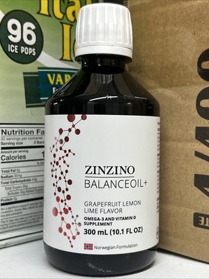 Zinzino - Balance Oil+ Grapefruit Lemon Lime - Exp 12/2026 (Ships
