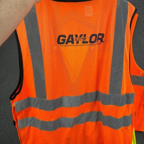 Lot of 3 High Visibility Safety Vests Stihl Glowear Radwear Orange Yellow L/XL image 3