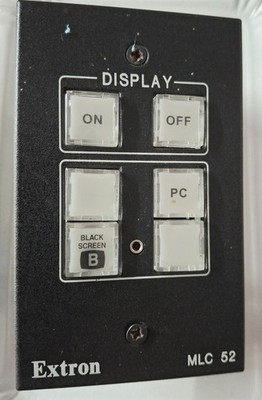 EXTRON MLC 52 Display
