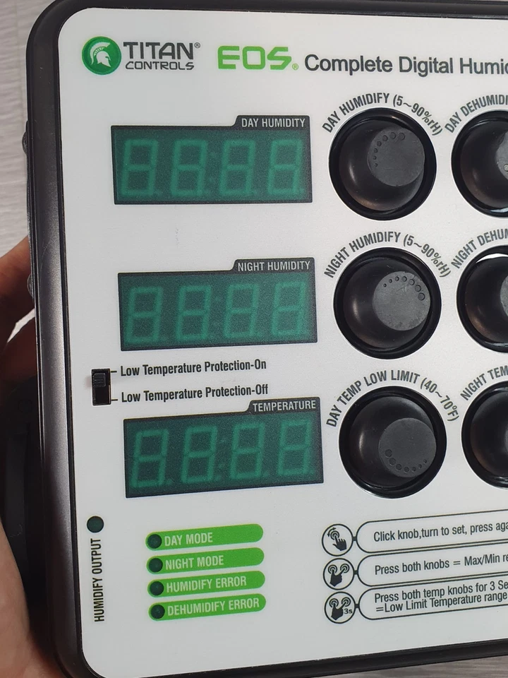 Controlador de humedad digital completo Titan Controls EOS SOLAMENTE.  Foto 4 de 4