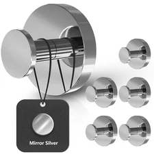 Shower Hooks for Inside Shower,Suction Cup Hooks for Glass Window,Removable T...