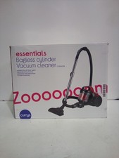 ESSENTIALS C700VC18 Cylinder Bagless Vacuum Cleaner - Red & Grey  USED!