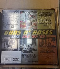 GUNS N ROSES Live Era 87-93 NEW 4LP PICTURE DISC VINYL/500 NEW SEALED IN HAND