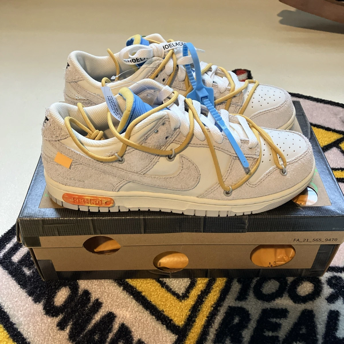 Nike Off-White x Dunk Low Lot 34 of 50 for Sale | Authenticity