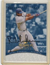 1997 Donruss Signature Series Century Marks Raul Mondesi Dodgers no serial #