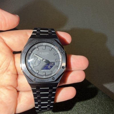 CASIO G shock full metal Watches  Stainless Steel/Stainless Steel mens