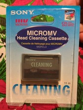 SONY Micro MV Head Cleaning Cassette MGRCLD NEW SEALED