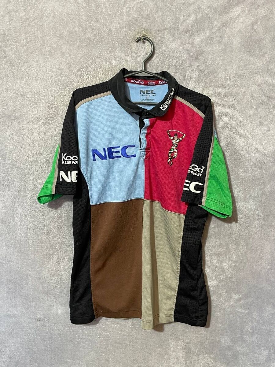Harlequins Jersey Rugby Shirt 2005 - 2006 KooGa Nec Harlequins Jersey Rugby Shirt 2005 - 2006 KooGa Nec