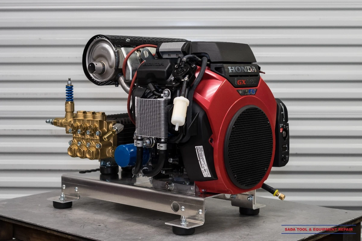 10 GPM 3500 PSI Gear Drive Pressure Washer Honda Igx800 Engine