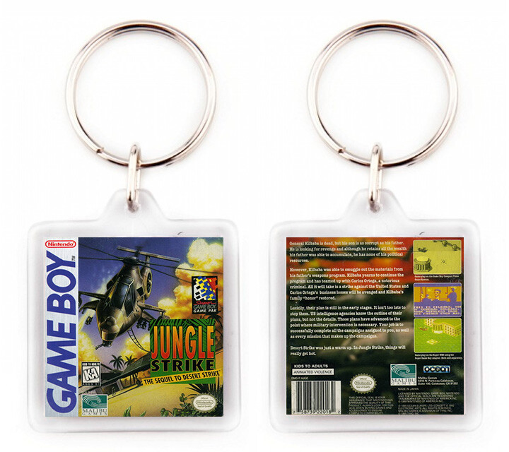 JUNGLE STRIKE La Suite De DESERT STRIKE GAME BOY NINTENDO Porte-Clés