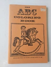 The ABC Coloring Book 1963 Reprint Scotia, NY By Americana Review 1830