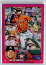 2023 Topps Chrome Alex Bregman #205 Magenta Refractor 341/399 Houston Astros