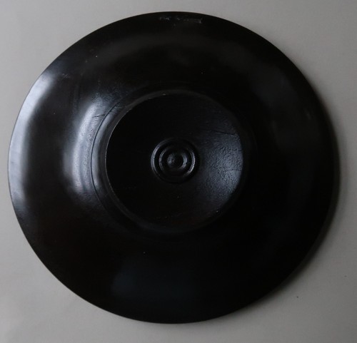 Rare Vintage 16cm Wide Hand Turned Australian Ebony Wood Bowl - Picture 3 of 5