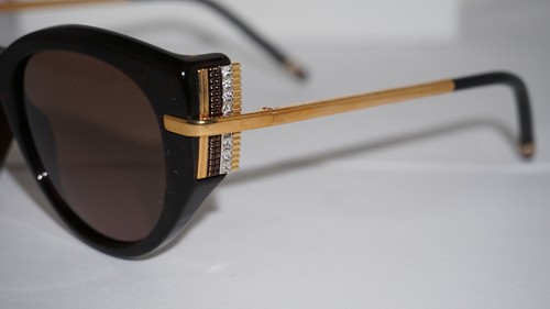 Boucheron New Sunglasses Havana Gold Brown BC0020S 002 52 18 130 - Picture 5 of 12