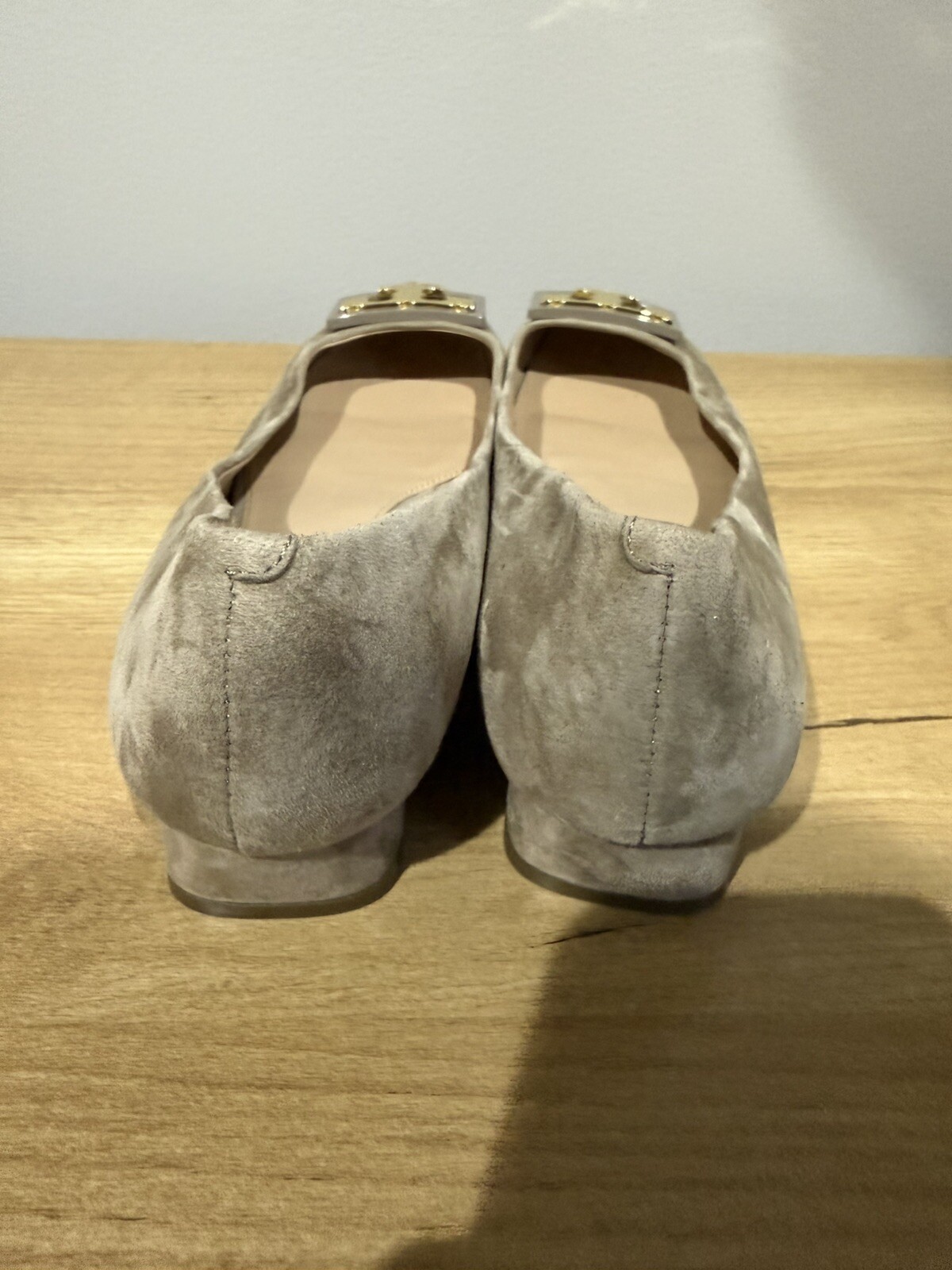 Tory Burch Gigi Pump Suede Heels | Beige | Women’s Size US 10.5 thumbnail 4