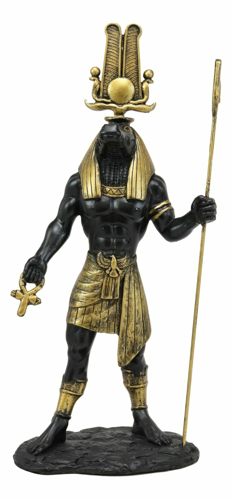 Ebros 11 Inch Egyptian Sobek Mythological God Resin Statue Figurine