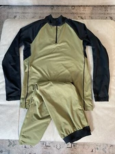 Burton Mens Heavyweight Base Layer Set Quarter-Zip Top L & Long Johns Thermal M