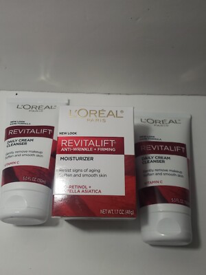 2L'Oreal Revitalift Cream Cleanser+1L Oreal Revitalift Anti Wrinkle Moisturizer 
