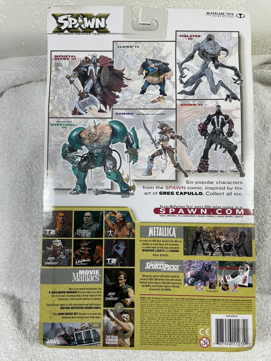 Spawn Series 20 DOMINA Classic Action Figures McFarlane Toys NEW MIB