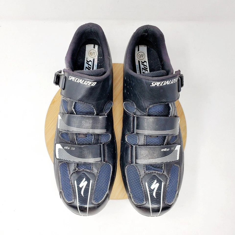 Specialized Elite TR Zapatos Para Hombres 46 Carretera Touring Ciclismo Bicicleta Trinquete Negro Foto 4 de 4