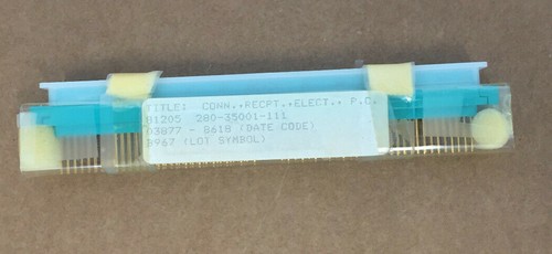THE BOEING COMPANY 280-35001-111 CONNECTOR RECEPTACLE ELECTRICAL 114 GOLD PINS - Picture 3 of 4