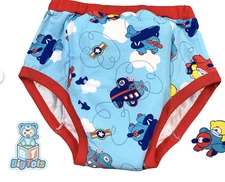 Adult training pant  Baby Things blue trim diaper incontinence  autistic 