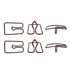 1962 63 64 Chevy Impala Rocker Panel Molding Clips (6) Set - M1751C