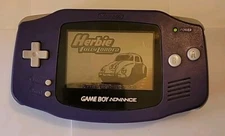 Nintendo Game Boy Advance Console! No Battery Cover, Indigo! Tested & Working!