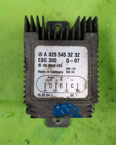 Mercedes Benz W168 A-Klasse Steuergrät Lüfter Kühlerlüfter A0255453232 898940000