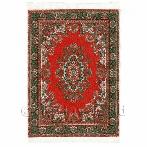 Tapis Rectangulaire Pour Maison De Poupées – Style 17ème Siècle, échelle 1/12, Marque MyTinyWorld
