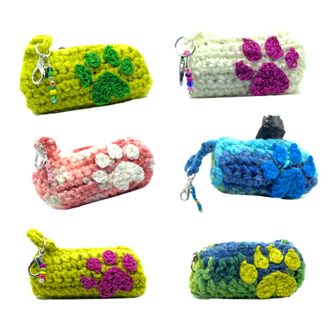 Dog Poop Bag Holder Free Crochet Pattern SEMA Data Coop