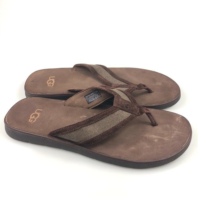 ugg suede flip flops