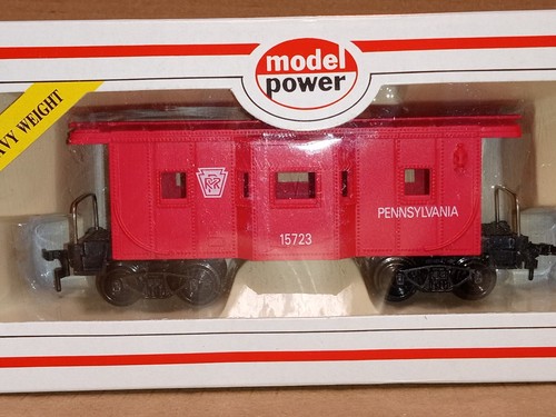 HO RED PENNSY 36' VENTANA BAHÍA FURGÓN MODELO ARTÍCULO ELÉCTRICO # 8243 NUEVO DE MOLDES MARX | Zustand: New