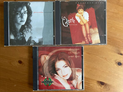 3 CDs Gloria Estefan : cuts both ways + greatest Hits+chrismas through your eyes