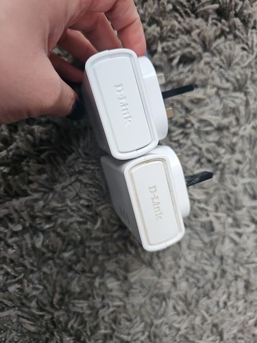 D-Link AV 500 DHP-308AV x2 Powerline adapters Untested - Photo 2/4