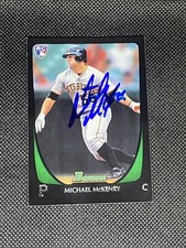 Michael McKenry Pittsburgh Pirates 2011 Bowman Signed Auto Rookie Card #63 ~ COA