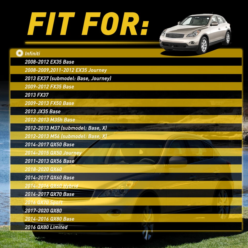 Exterior Door Handles Front Driver Left Side For INFINITI QX50 QX60 70 QX80 M37 - Imagem 2 de 4