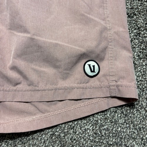 Vuori Kore gefütterte Herrenshorts Medium lachs Stretch schnelltrocknend sportlich - Bild 6 von 8