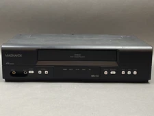 MAGNAVOX VCR, Video Cassette Recorder MVR440MG/17 VHS Player 4 Head HQ/No Remote