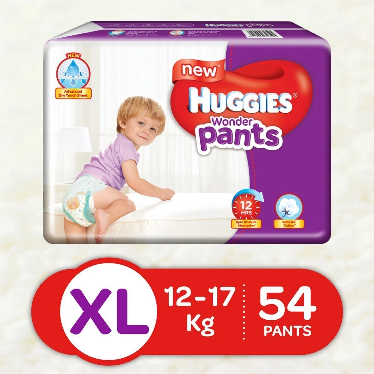 Huggies Wonder Pants Comfort Pack Large Size Diapers 110 Count and Huggies  Baby Wipes - Cucumber & Aloe Pack of 2 144 Wipes