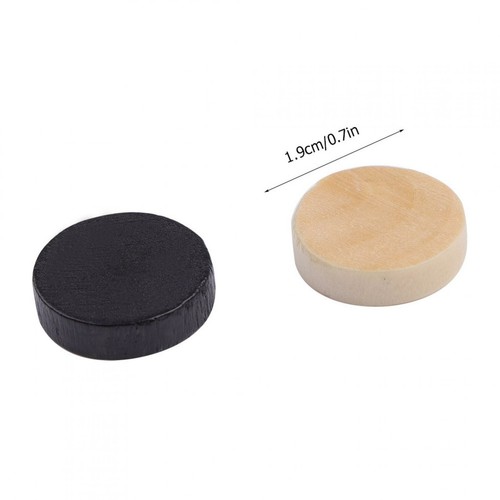 32Pcs Wooden Drafts & Checkers Chess Piece for Kids Board Game for Kids Learning - Picture 5 of 5