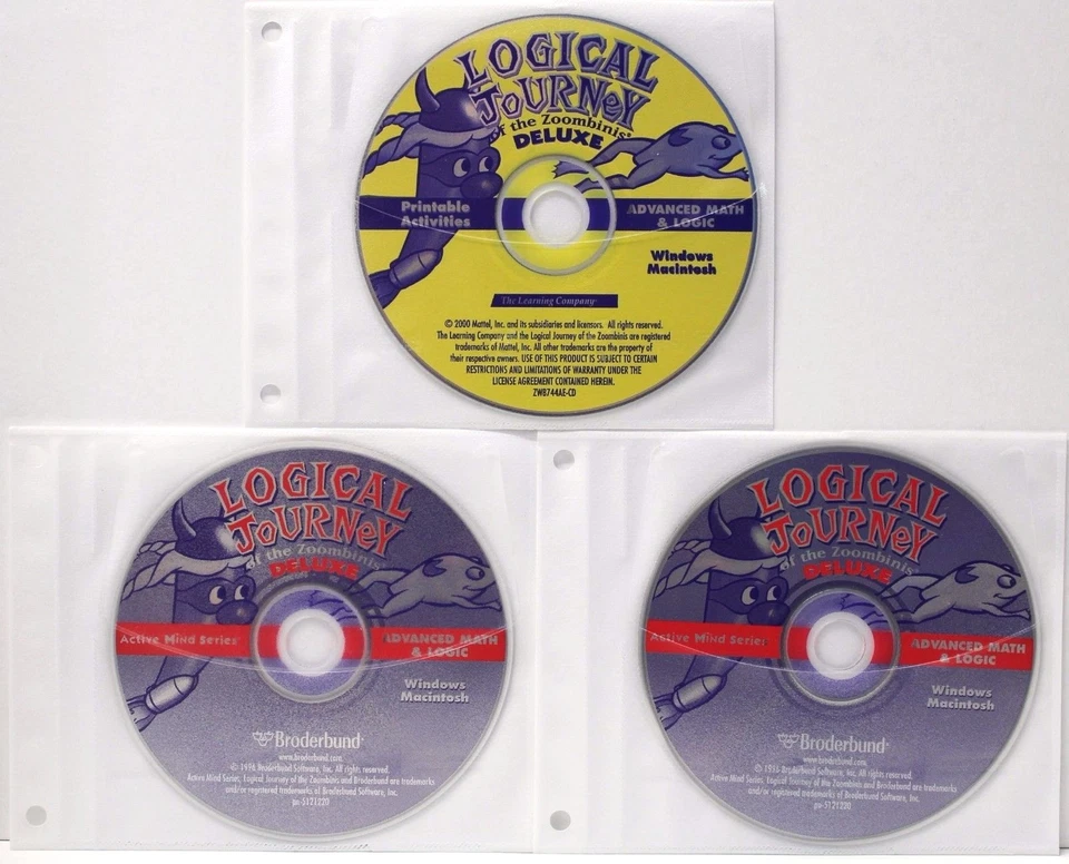Math Tools: The Logical Journey of the Zoombinis! 3 CD-ROM/Teachers & User Guide - Image 3 of 4