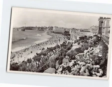 Postcard Panorama De La Grance Plage "Pyrenees -Ocean" Biarritz  France