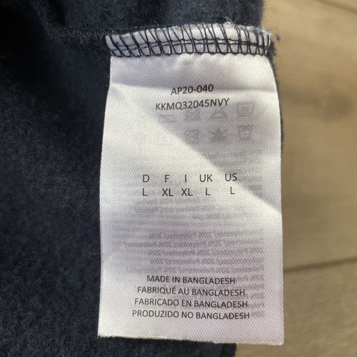 Vintage Karl Kani Sweater Men Large Embroidered Big logo Colorblock Hip Hop Flaw - Picture 11 of 13