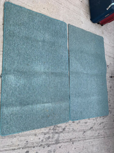 Pair green rugs require cleaning lot BRE100820HH - Afbeelding 1 van 4