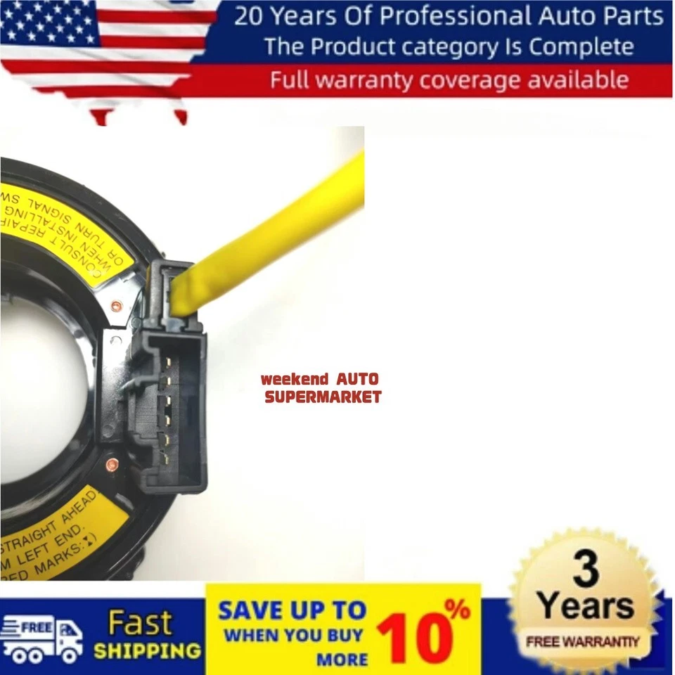 Спиральный кабель часы пружина подходит SC300 SC400 95-98 GS300 COROLLA LAND CRUISER 95-97 - Изображение 4 из 4