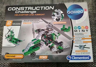 Construction Challenge Helikopter und Airboat