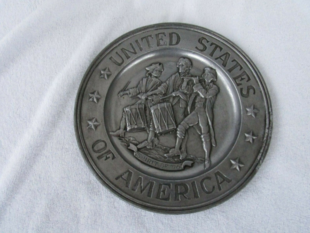 Sexton 1972 USA 5013 - Spirit of '76 Plate - Pewter - United
