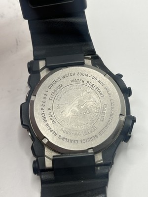 CASIO G-SHOCK DW-9900 FROGMAN Digital Divers Watch Vintage Rare