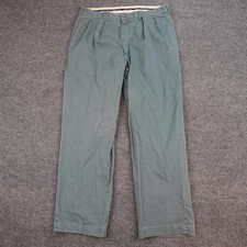 Vintage Polo Ralph Lauren Pleated Pants Mens 36x30 Blue Polo Chino Classic